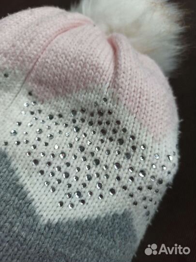 Шапка для девочки 50 52см