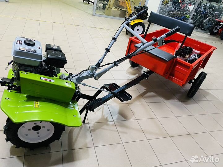 Мотоблок Honda GX270+Телега 500 кг