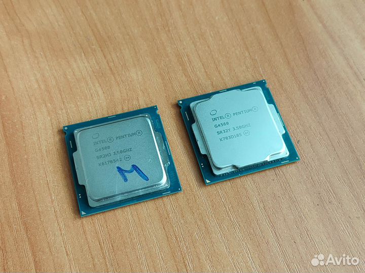 Процессоры intel Pentium G4560 / G4500