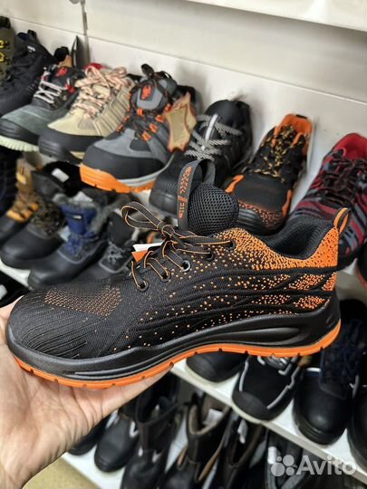 Полуботинки мужские рабочие кроссовки спецобувь