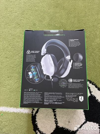 Наушники razer blackshark v2 запечатаные