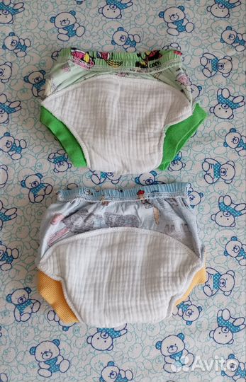 Тренировочные трусики многослойные, многоразовые