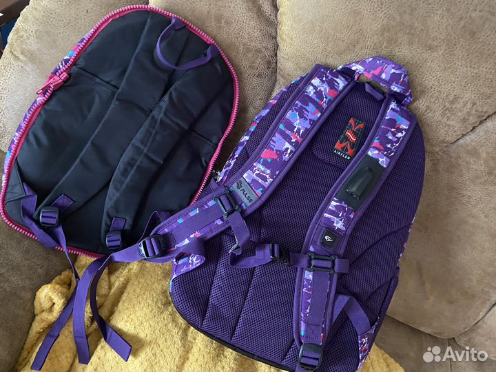 Рюкзак 2 в1 новый детский большой плотный