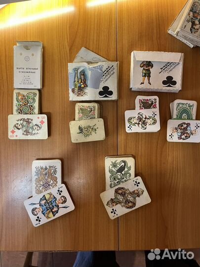 Игральные карты СССР и нулевые