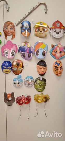 Новогодняя маска