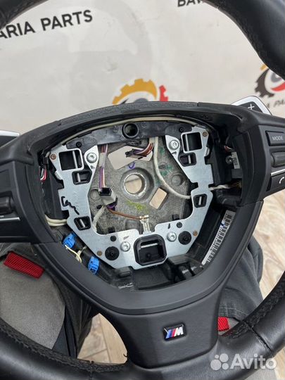 М руль с airbag лепестки Bmw 5 F10 2.5 N52 2011