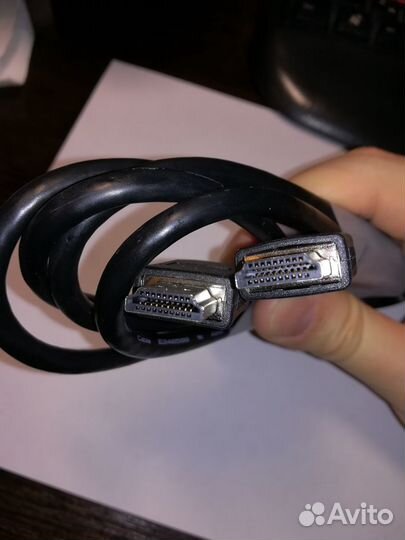 Кабель hdmi, VGA, DisplayPort
