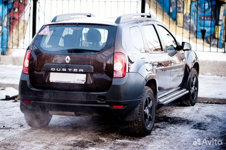Защита порогов Рено Дастер с 2012