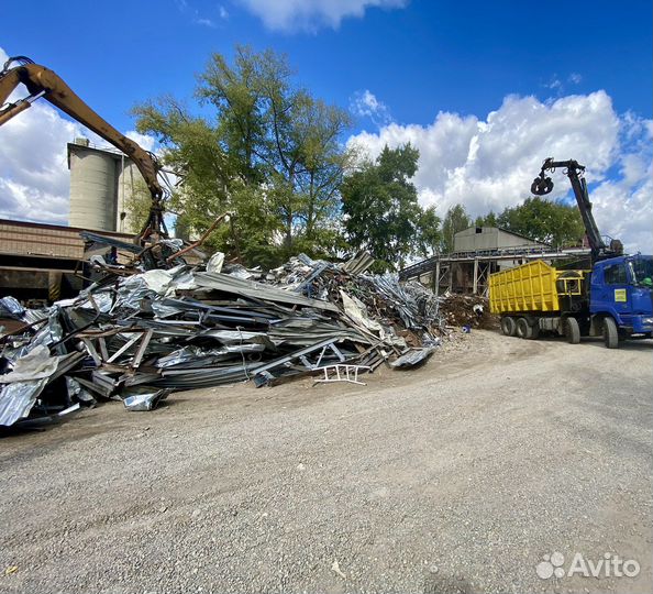 Прием металлолома. Вывоз лома. Демонтаж