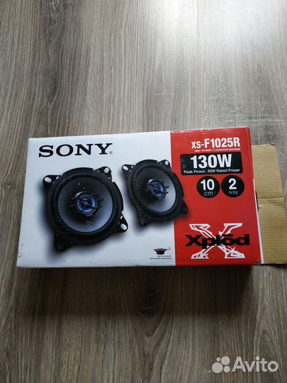 Динамики Колонки автомобильные sony XS-F1025R