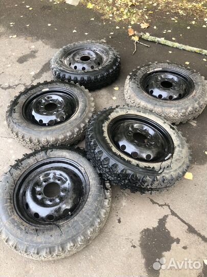 Колеса r16 Лада Нива Вли 5 грязевая