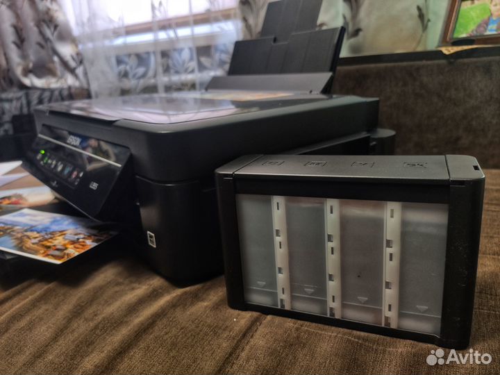 Цветной мфу c снпч Epson L355