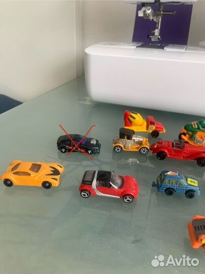 Машинки из киндер сюрпризов 90-х