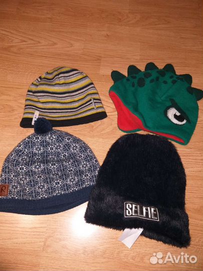 Шапки детские для мальчиков