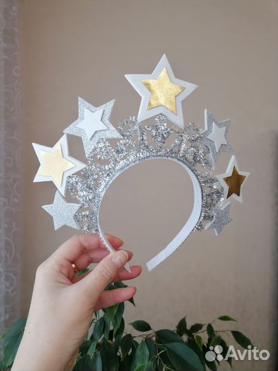 Ободок на Новый год