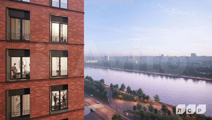 3-к. квартира, 89,3 м², 6/13 эт.