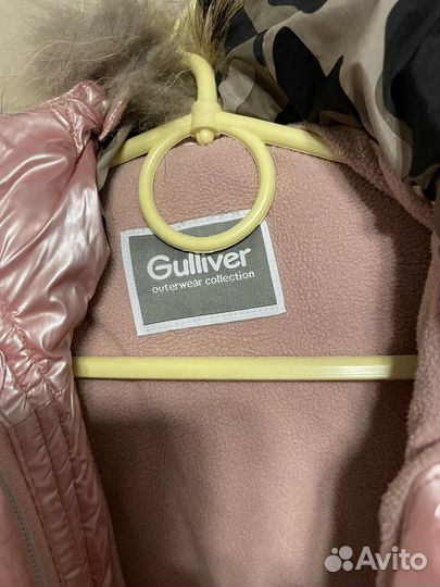 Зимний комбинезон для девочки 122