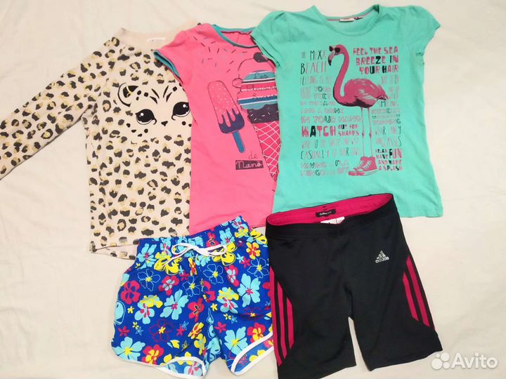 Одежда для девочки пакетом 140 146