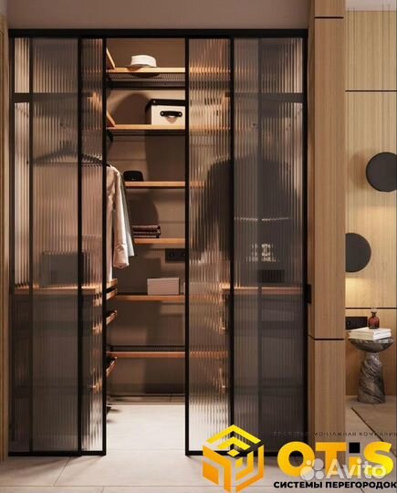 Перегородки/Универсальные /Стекляные