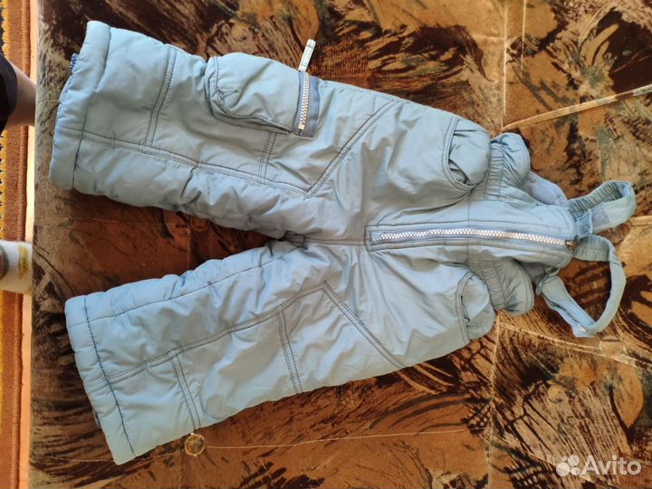 Зимний комбинезон 80 для мальчика