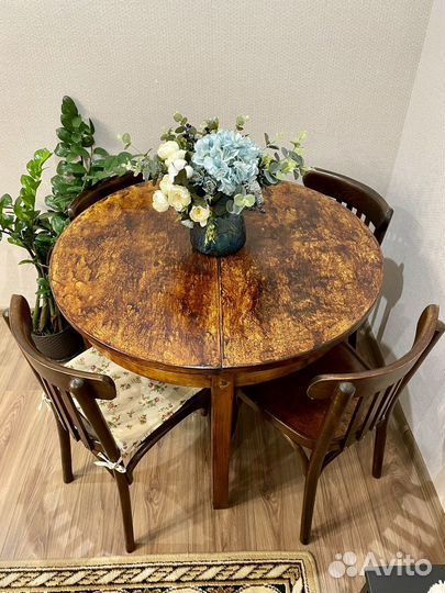 Кухонный стол и стулья СССР