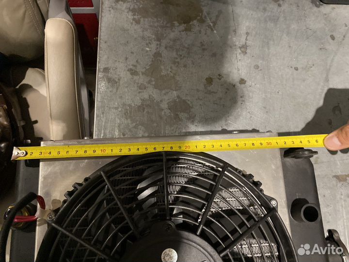 Новый Радиатор в сборе с вентилятором для квадроци