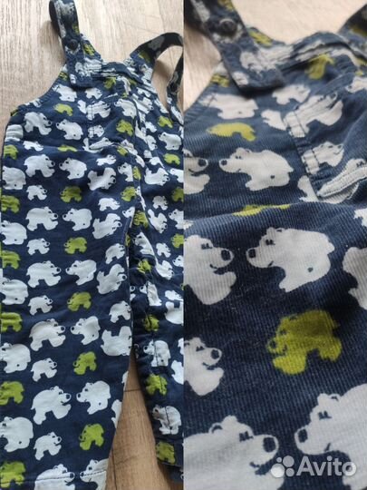 Детские вещи пакетом 80 86 92