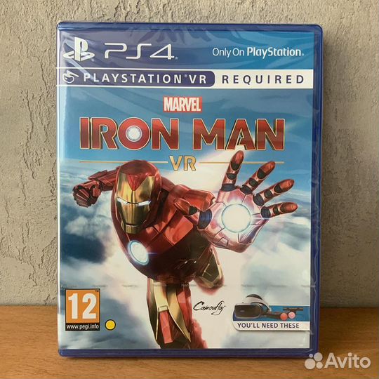 Marvel Iron Man VR диск для PS4