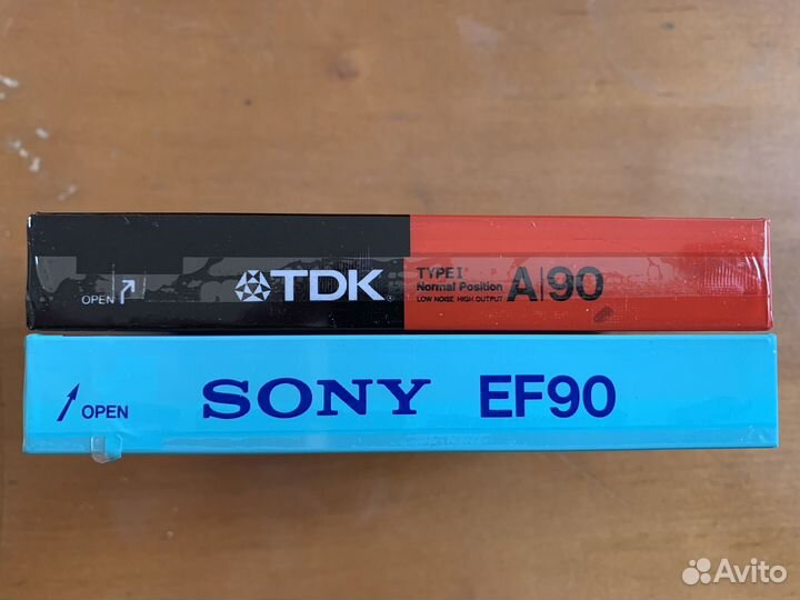 Аудиокассеты новые запечатанные