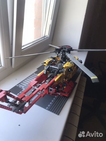 Lego technic вертолет