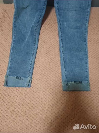 Джинсовые брюки для беременных