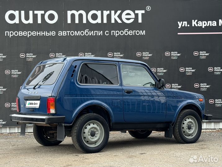 LADA 4x4 (Нива) 1.7 МТ, 2017, 80 000 км