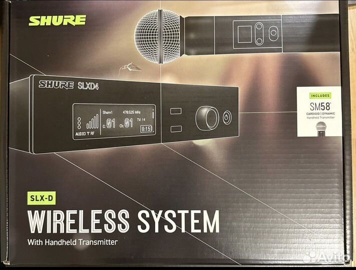 Shure slxd24E/SM58 k59