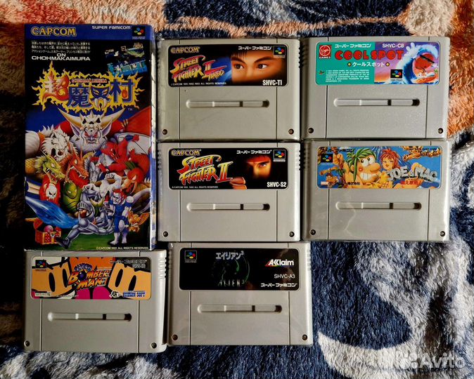 Картриджи для Super famicom (snes)