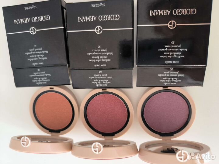 Кремовые румяна С тающей текстурой Giorgio Armani