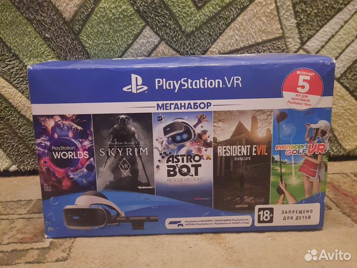 Шлем sony PS4 vr