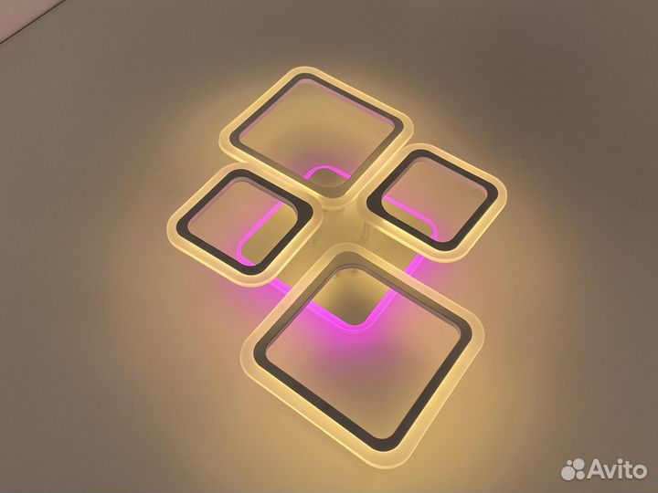 Люстра светодиодная на 12кв\м