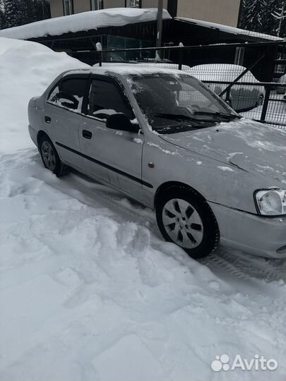 Hyundai Accent 1.5 МТ, 2005, 260 000 км