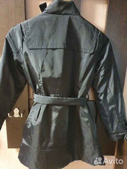 Плащ темно-синий для школы