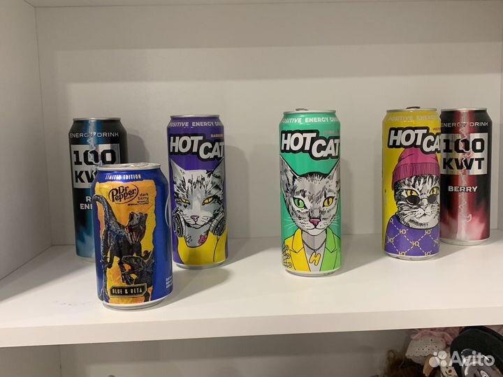 Банки от энергетиков