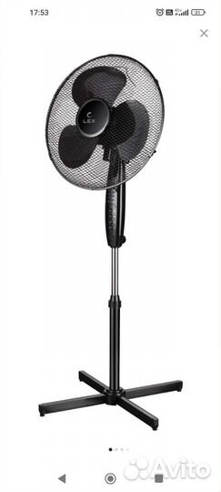 Вентилятор напольный Lex lxfc 8321 с Гарантией