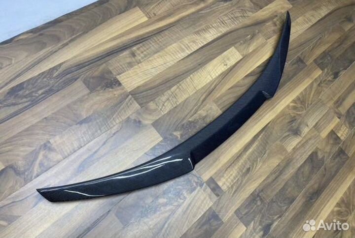 Спойлер на BMW F82 M4 style сухой карбон