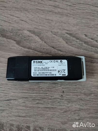 Wi-Fi адаптер D-link DWA125