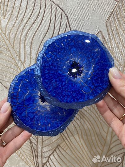 Подстаканник из эпоксидной смолы