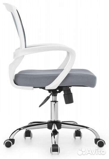 Компьютерное кресло Ergoplus light gray - white