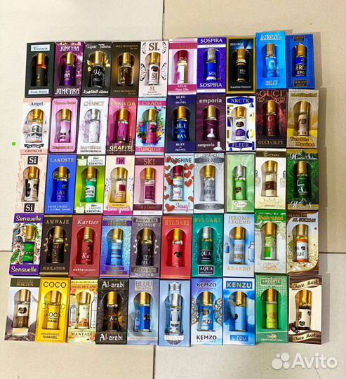 Арабские масляные духи, масла на разлив, опт