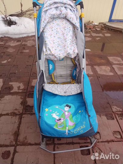 Санки коляска ника 7