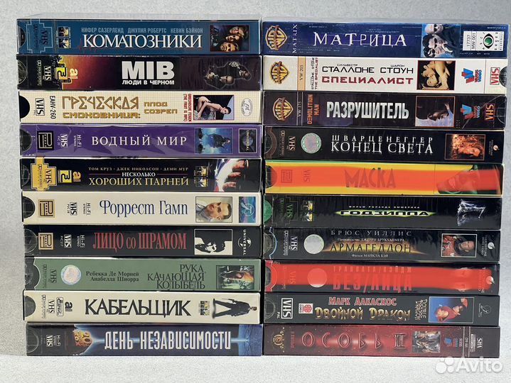 Видеокассеты VHS лицензионные
