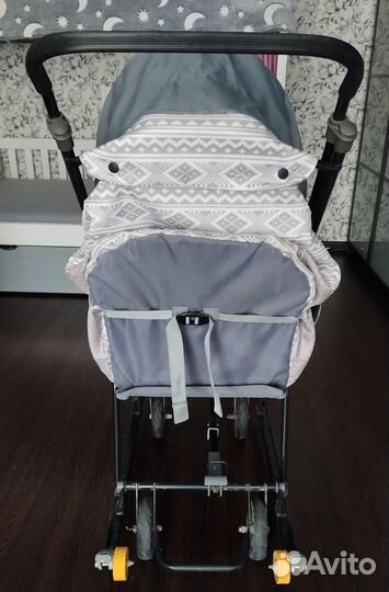 Детские санки коляска