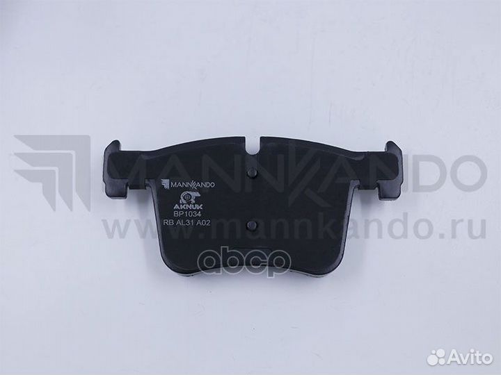 Колодки тормозные BP1034 aknuk